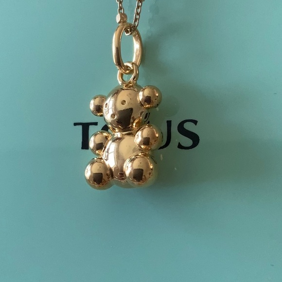 ❤️❤️ SOLD ❤️❤️ Tous Bubble Yellow Gold Vermeil - Picture 2 of 8
